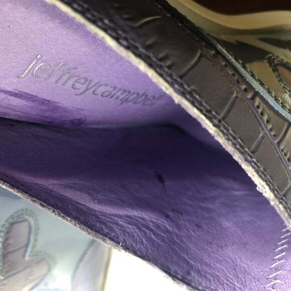 Jeffrey Campbell Shoes Pastel Western Mule Point Square Toe Block Heel 5 - Picture 13 of 16